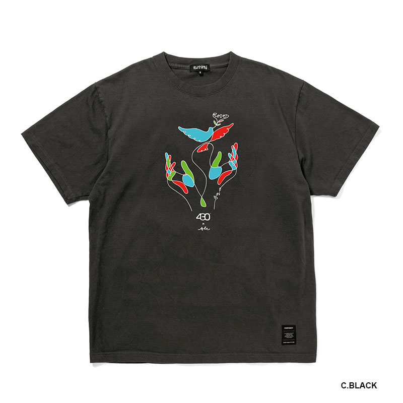430(フォーサーティー)/ AF “LINES TAKE FLIGHT” S/S TEE -3.COLOR-