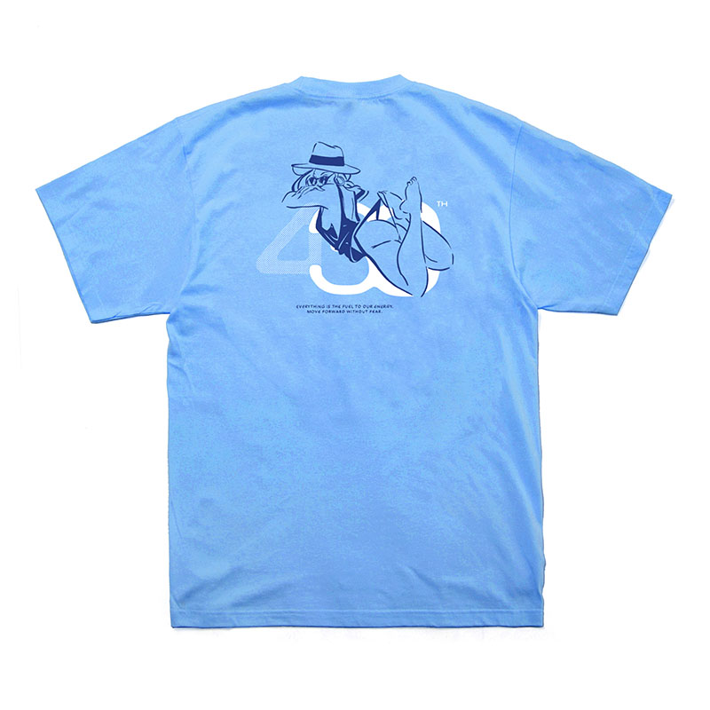 430(フォーサーティー)/ NF “SUMMER GIRL” S/S TEE -3.COLOR-(SAX)