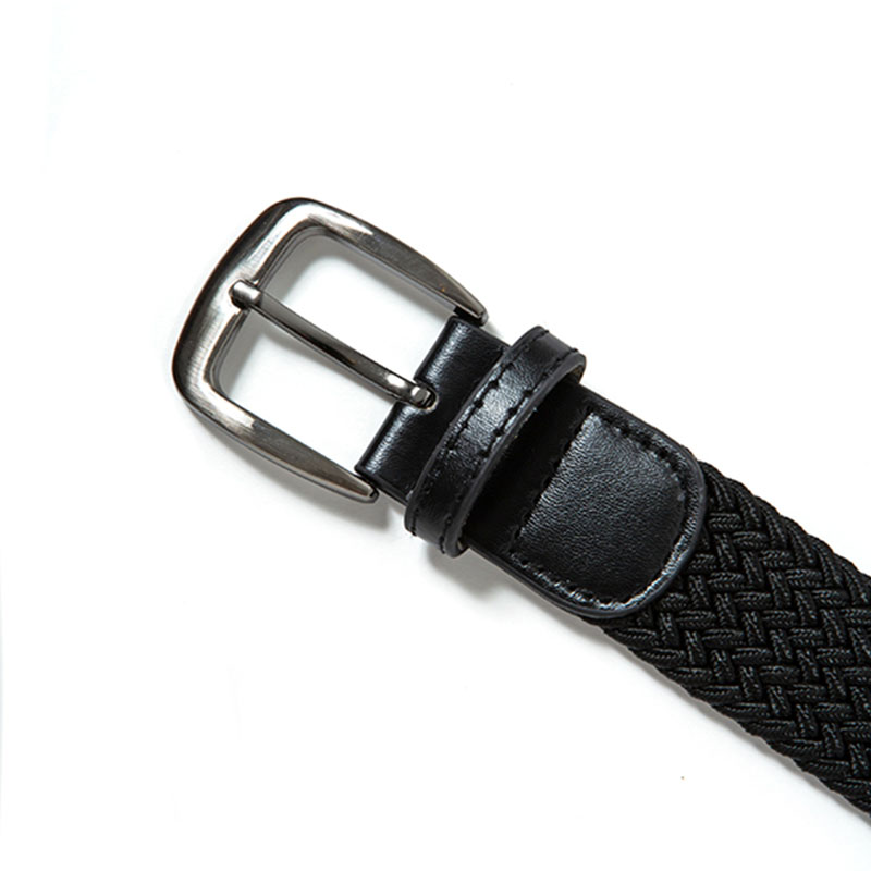 430(フォーサーティー)/ FLEX MESH BELT -BLACK-