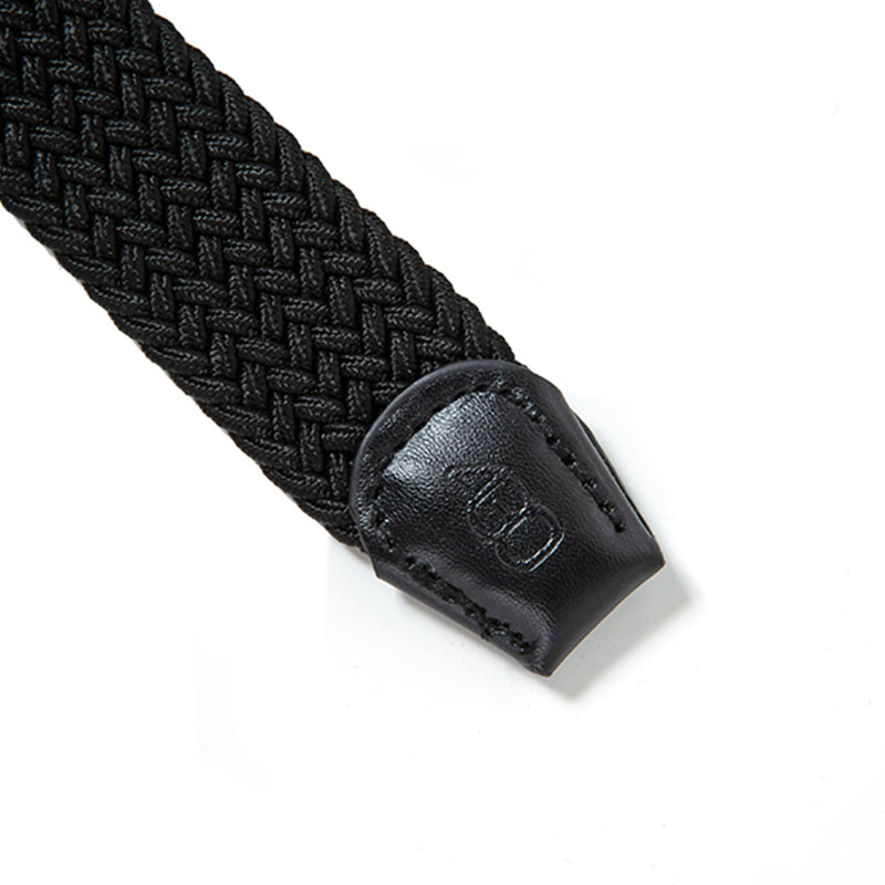 430(フォーサーティー)/ FLEX MESH BELT -BLACK-