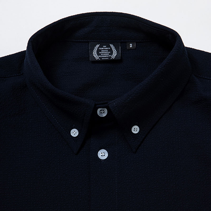 430(フォーサーティー)/ S/S RES SHIRT -NAVY-