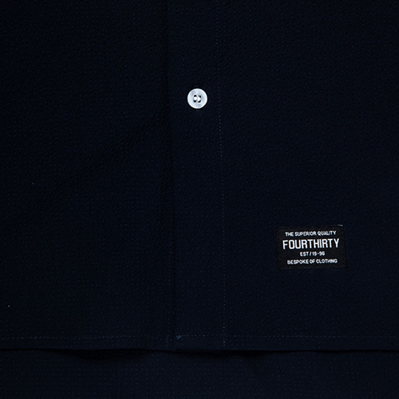 430(フォーサーティー)/ S/S RES SHIRT -NAVY-