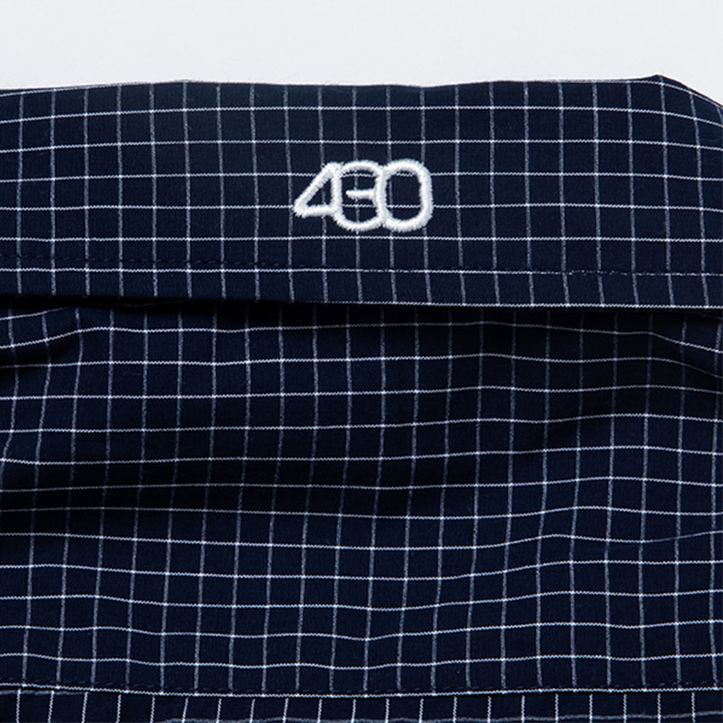 430(フォーサーティー)/ S/S RS CHECK SHIRT -2.COLOR-