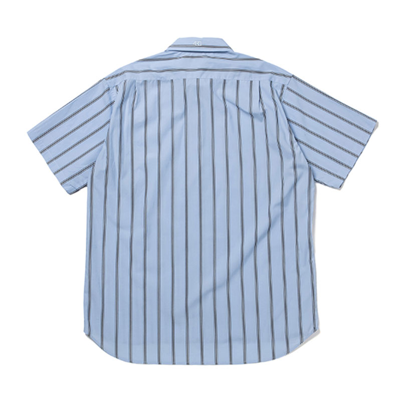 430(フォーサーティー)/ S/S MULTIPAT SHIRT -SAX-