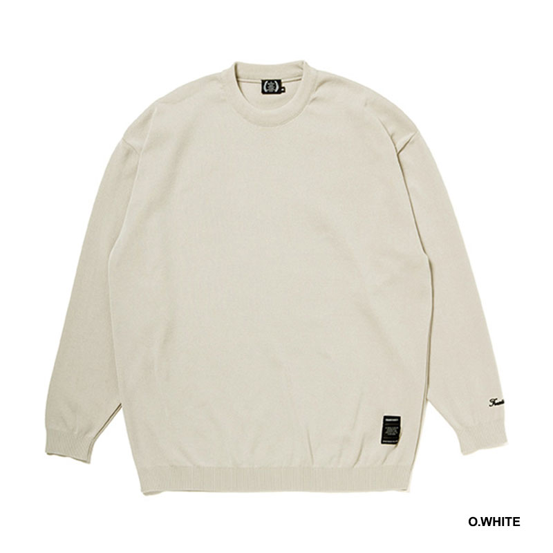 430(フォーサーティー)/ L/S RLX KNIT C&S -2.COLOR-