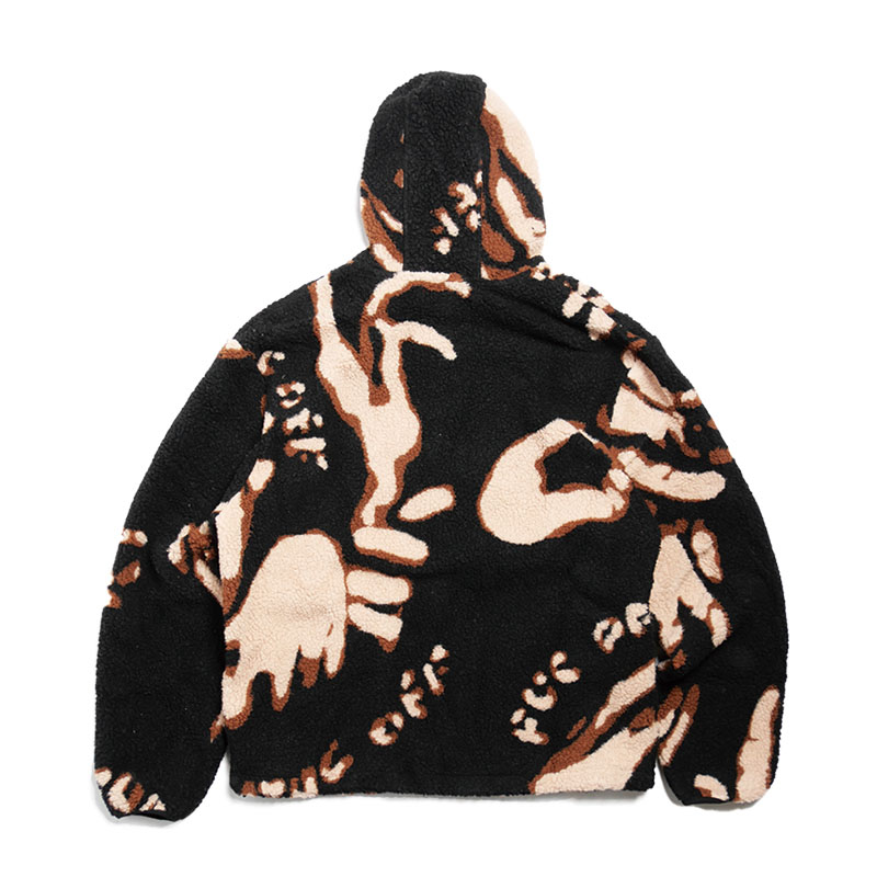 FUC(Fack Up Clothes)/ FUC OFF FLEECE JACKET(LIMITED EDITION) -BLACK-