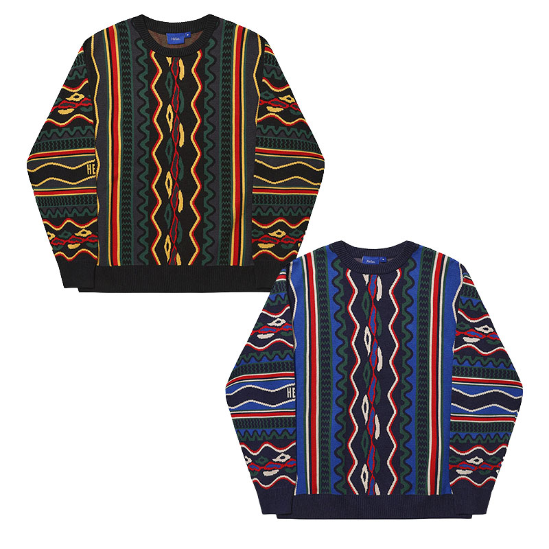 HELAS(ヘラス)/ COOG CREWNECK KNIT -2.COLOR-