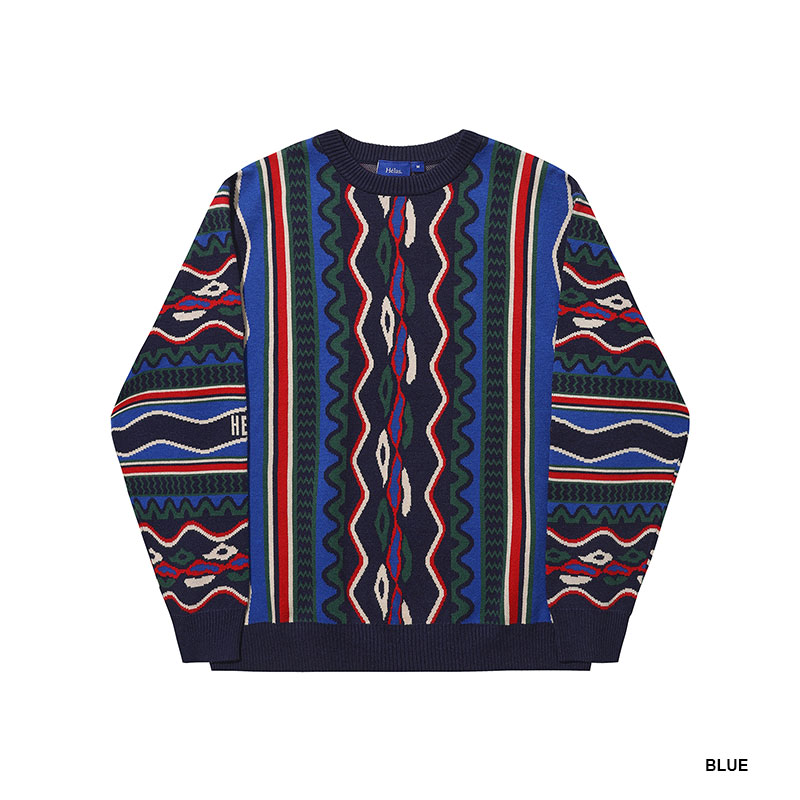HELAS(ヘラス)/ COOG CREWNECK KNIT -2.COLOR-