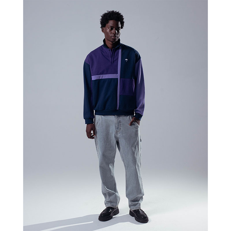 HELAS(ヘラス)/ BANKS SWEAT POLO -2.COLOR-