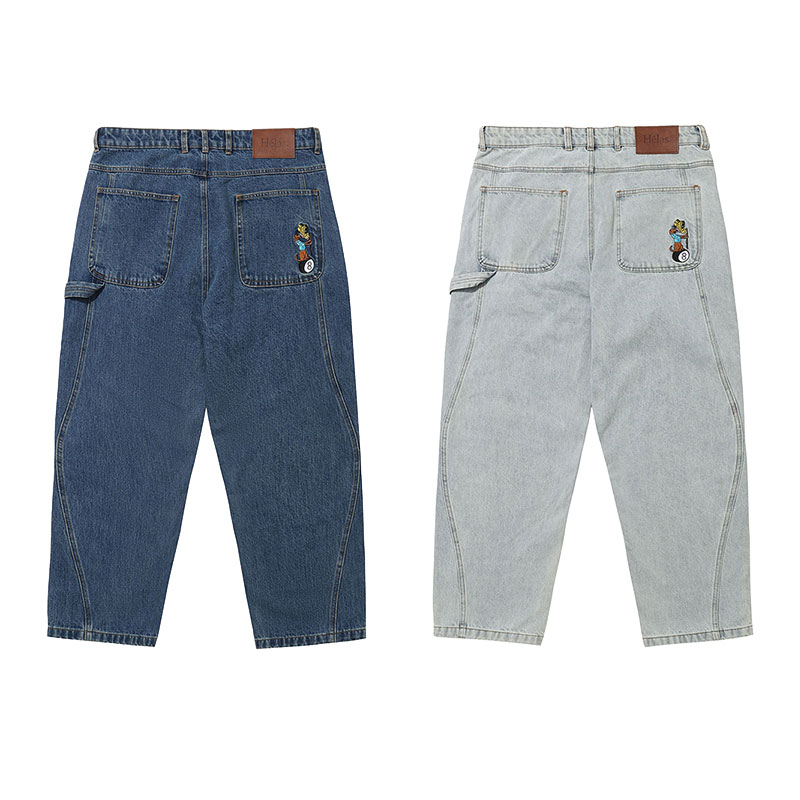 HELAS(ヘラス)/ ZIGZAGGER JEANS PANTS -2.COLOR-
