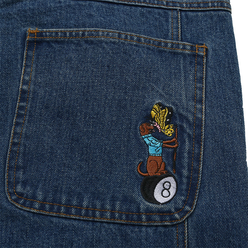 HELAS(ヘラス)/ ZIGZAGGER JEANS PANTS -2.COLOR-