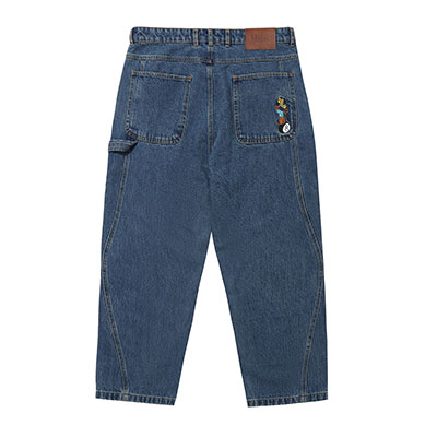HELAS(ヘラス)/ ZIGZAGGER JEANS PANTS -2.COLOR-