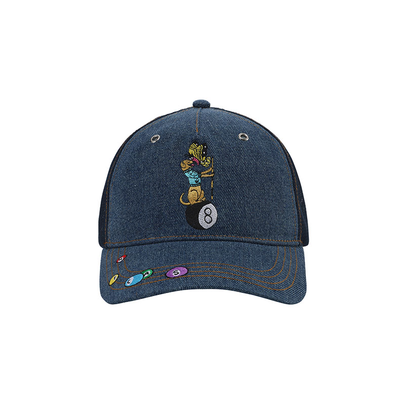 HELAS(ヘラス)/ POOLDOG DENIM CAP -W.INDIGO-