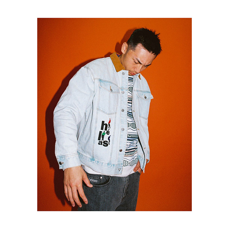 HELAS(ヘラス)/ JAZZY JEANS JACKET -LT.BLUE-