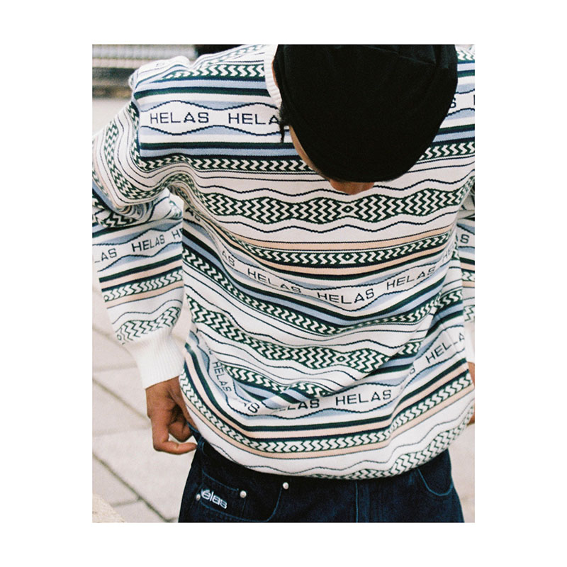 HELAS(ヘラス)/ KOOL CREWNECK KNIT -2COLOR-