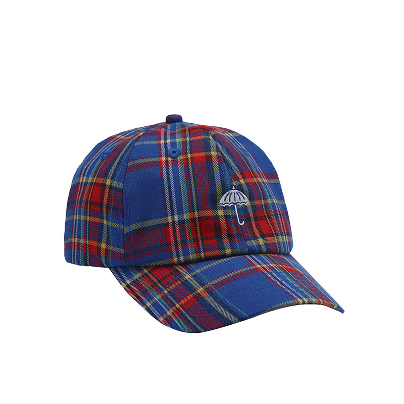 HELAS(ヘラス)/ LAURENT CAP -CHECKED BLUE-
