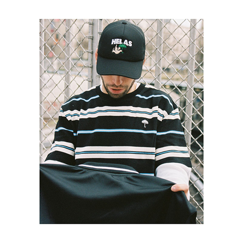 HELAS(ヘラス)/ LIBERTE CAP -BLACK-