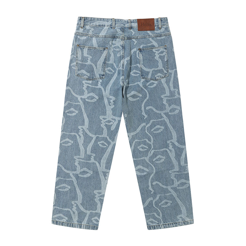 HELAS(ヘラス)/ DIEUX GRECS JEANS PANTS -LT.BLUE-
