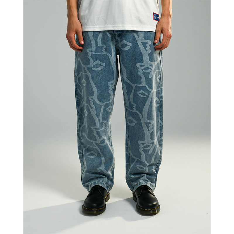 HELAS(ヘラス)/ DIEUX GRECS JEANS PANTS -LT.BLUE-