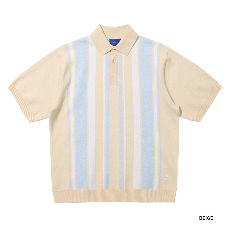 HELAS(ヘラス)/ BRONX KNIT POLO -2.COLOR-