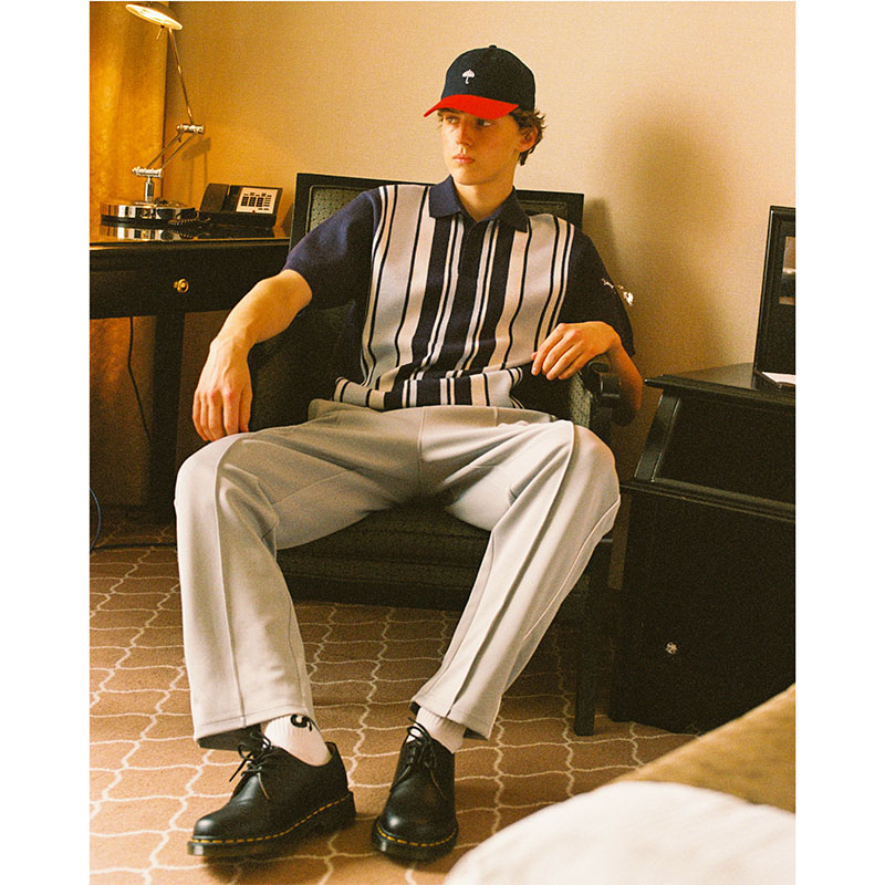 HELAS(ヘラス)/ BRONX KNIT POLO -2.COLOR-