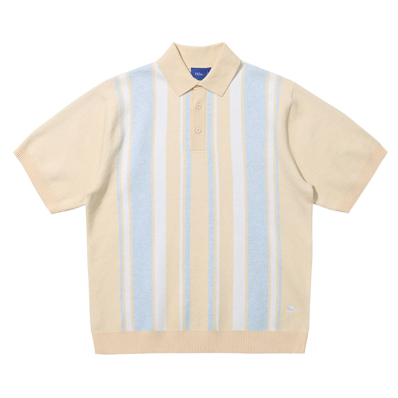 HELAS(ヘラス)/ BRONX KNIT POLO -2.COLOR-(BEIGE)