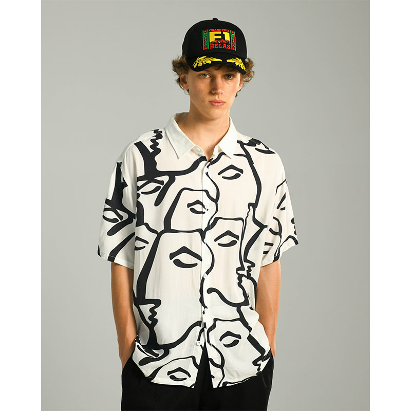HELAS(ヘラス)/ DIEUX GRECS SHIRT -WHITE-