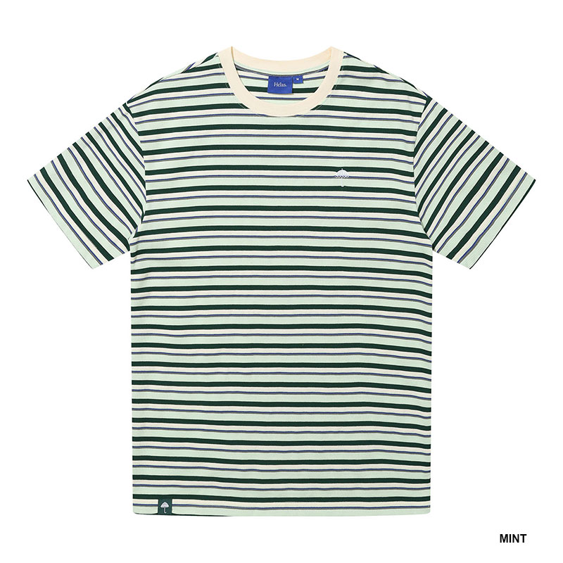 HELAS(ヘラス)/ CLASSIC STRIPED TEE -2.COLOR-