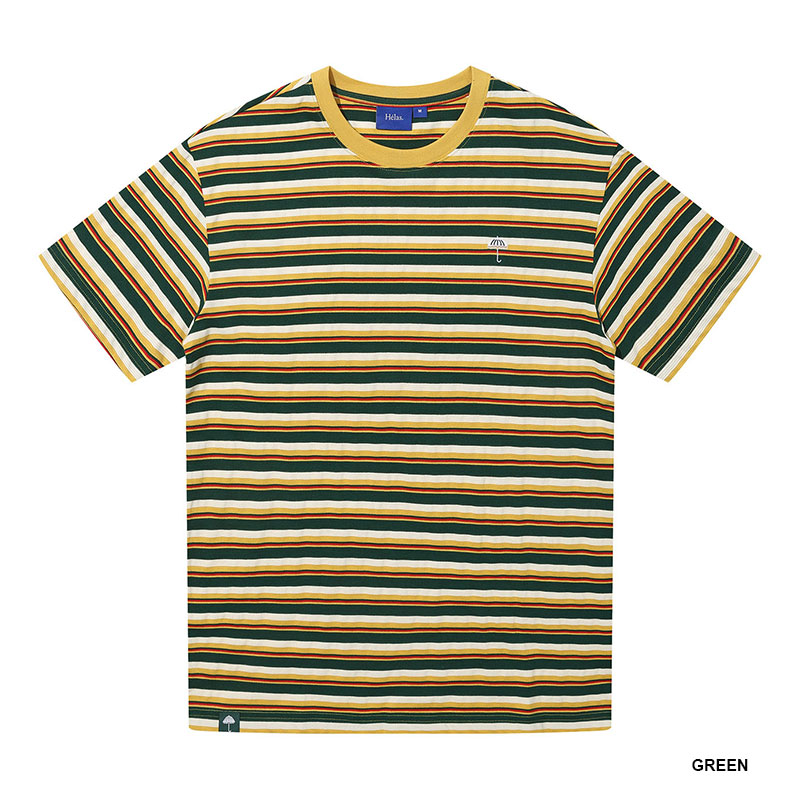 HELAS(ヘラス)/ CLASSIC STRIPED TEE -2.COLOR-