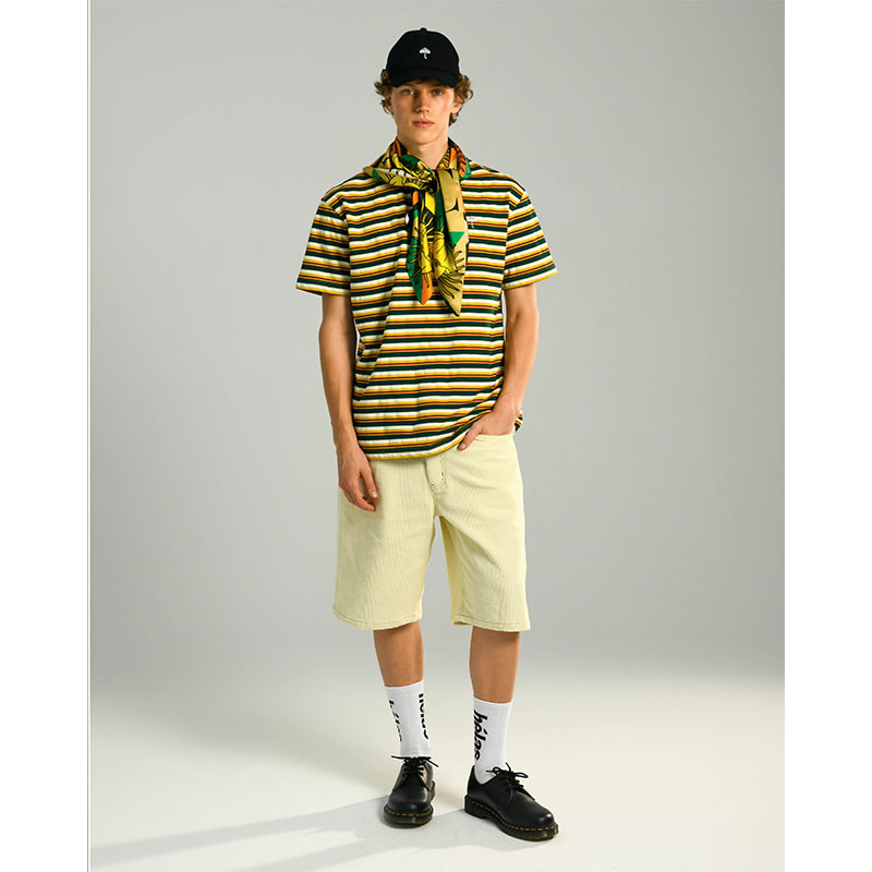 HELAS(ヘラス)/ CLASSIC STRIPED TEE -2.COLOR-