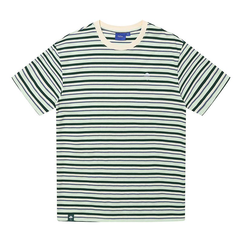 HELAS(ヘラス)/ CLASSIC STRIPED TEE -2.COLOR-(MINT)