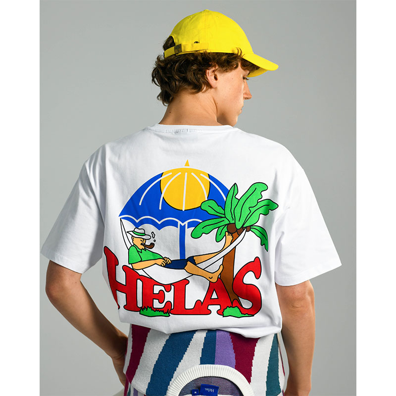 HELAS(ヘラス)/ HAMAC TEE -2.COLOR-