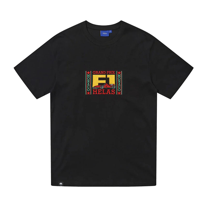 HELAS(ヘラス)/ MONACO TEE -2.COLOR-(BLACK)
