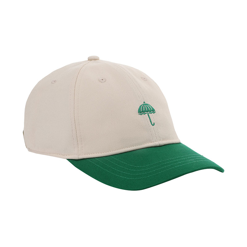 HELAS(ヘラス)/ CLASSIC TWO-TONE CAP -2.COLOR-(BEIGE/GREEN)