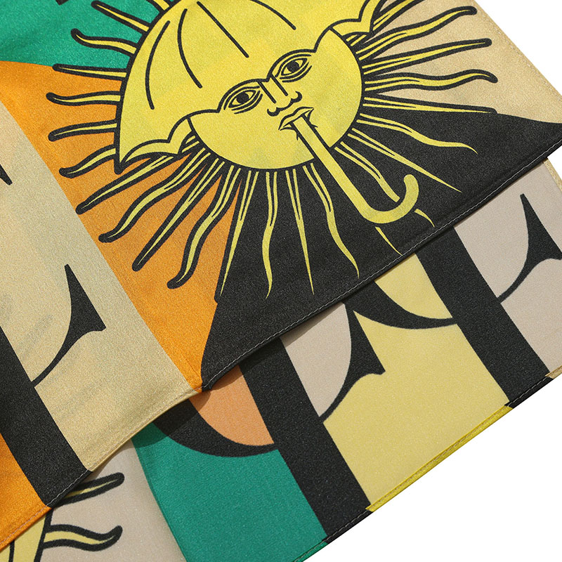 HELAS(ヘラス)/ CINQUE TERRE SILK SCARF -MULTI-