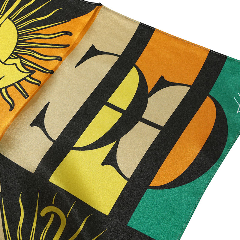 HELAS(ヘラス)/ CINQUE TERRE SILK SCARF -MULTI-