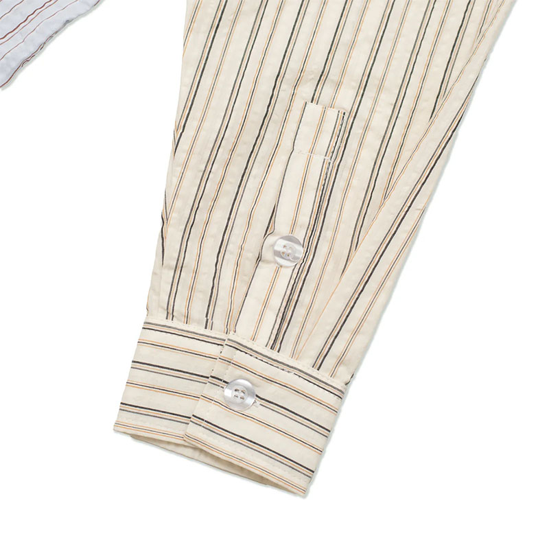 Hoddle Skateboards（ホドル）/ MERCH SHIRT STRIPE SEER SUCKER -STRIPE-
