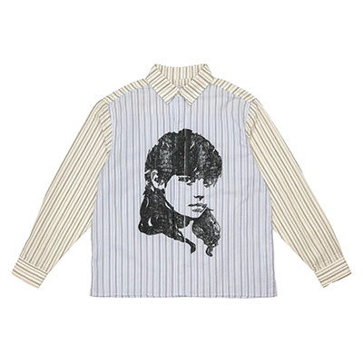 Hoddle Skateboards（ホドル）/ MERCH SHIRT STRIPE SEER SUCKER -STRIPE-
