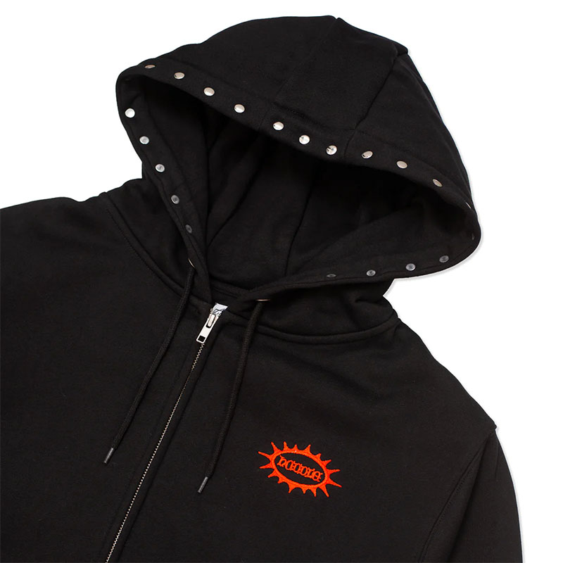 Hoddle Skateboards（ホドル）/ SMOKER STUD HOOD -BLACK-