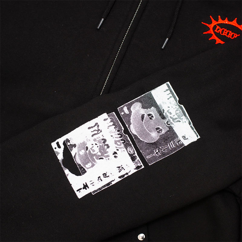Hoddle Skateboards（ホドル）/ SMOKER STUD HOOD -BLACK-