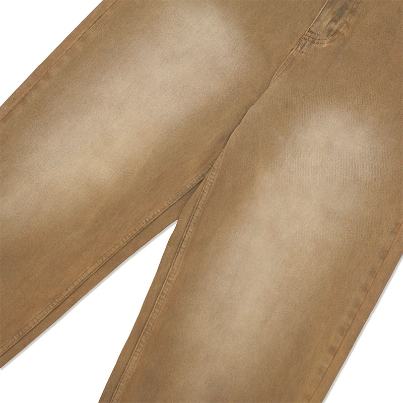 Hoddle Skateboards（ホドル）/ RANGER JEAN SPRAY OVERDYE -BROWN-