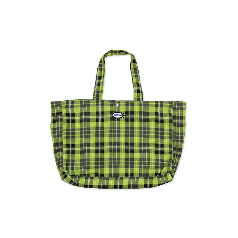 Hoddle Skateboards（ホドル）/ BUTTERFLY CODE TOTE -PLAID-