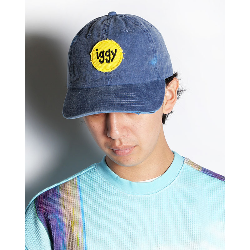 iggy(イギー)/ FADED PATCH CAP (iggy/E.S.P. Capsule Collection) -NAVY-