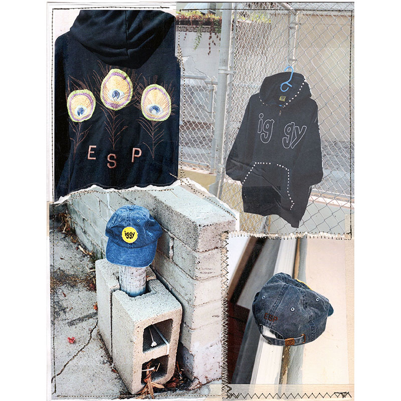 iggy(イギー)/ FADED PATCH CAP (iggy/E.S.P. Capsule Collection) -NAVY-