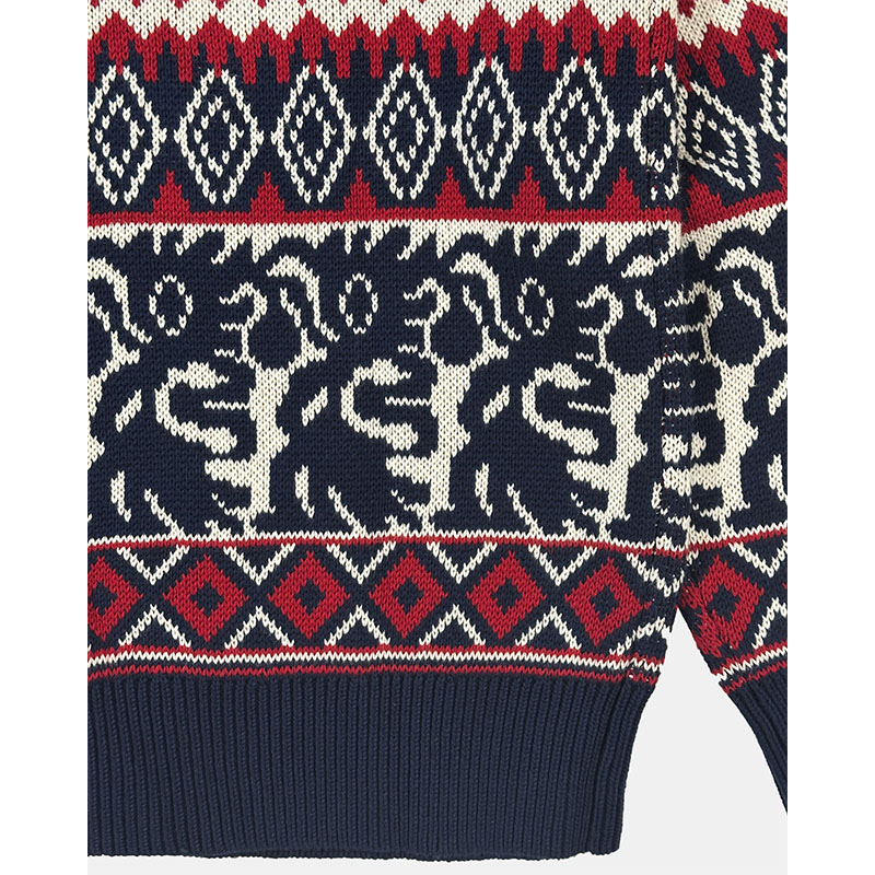 LABROS(ラブロス)/ TRIBAL HOODED ZIP SWEATER -2.COLOR-