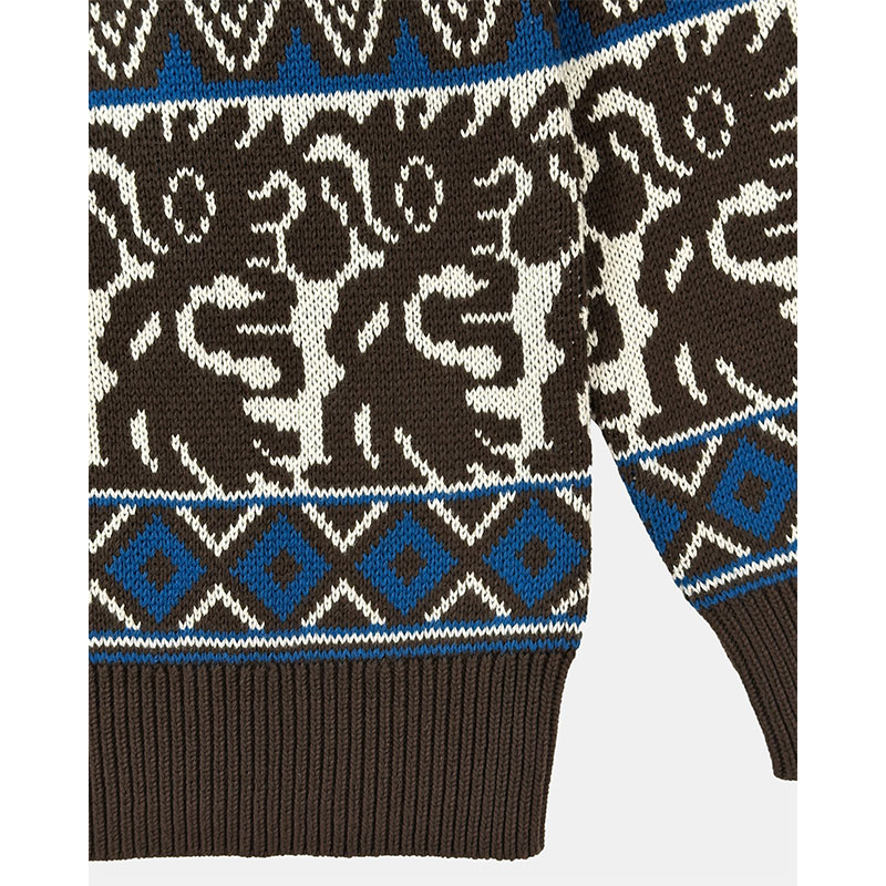 LABROS(ラブロス)/ TRIBAL HOODED ZIP SWEATER -2.COLOR-