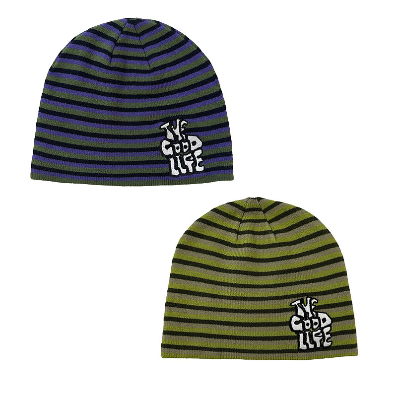 LABROS(ラブロス)/ TGL STRIPE BEANIE -2.COLOR-