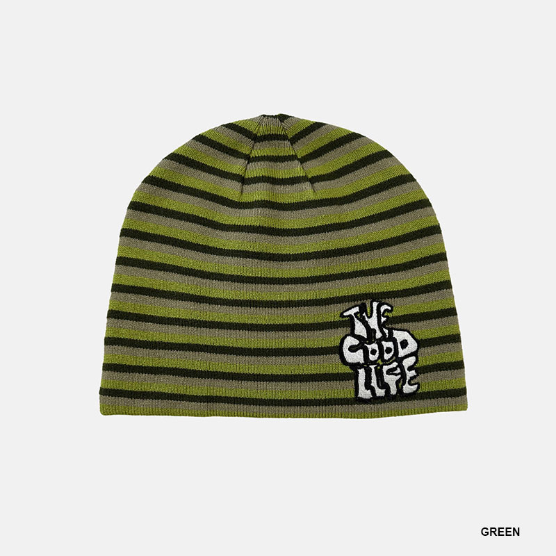 LABROS(ラブロス)/ TGL STRIPE BEANIE -2.COLOR-