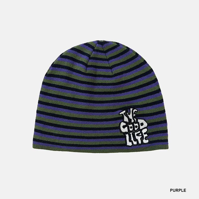 LABROS(ラブロス)/ TGL STRIPE BEANIE -2.COLOR-
