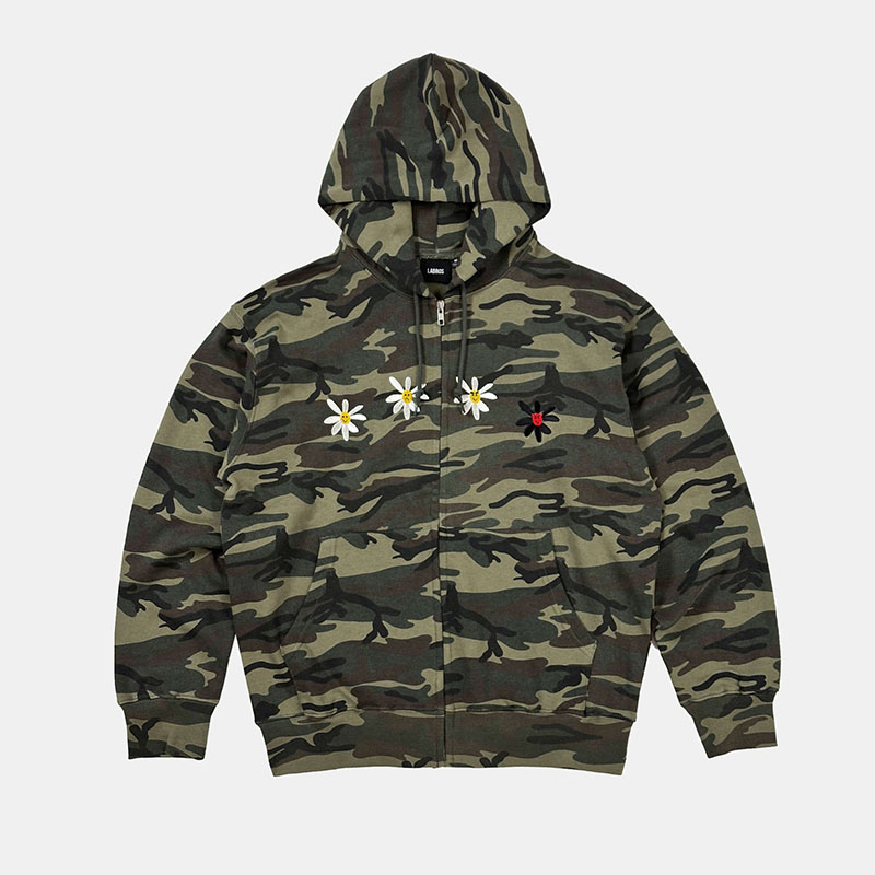LABROS(ラブロス)/ 4 DAISY ZIP UP HOODIE